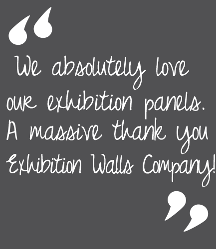 We absolutely love our exhibition panels